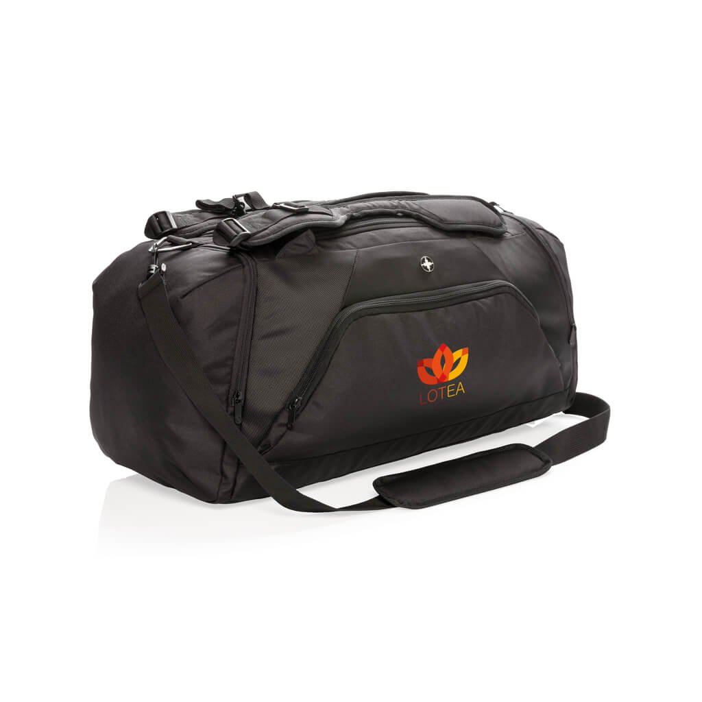 Swiss Peak RFID sports duffle & backpack - Image 8