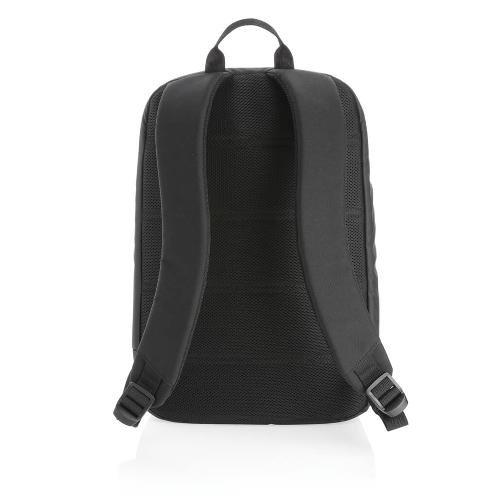 Swiss Peak laptop backpack with UV-C steriliser pocket - Image 5