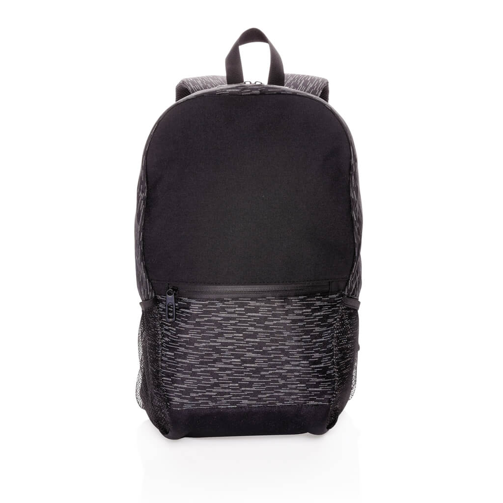 AWARE™ RPET Reflective laptop backpack - Image 4