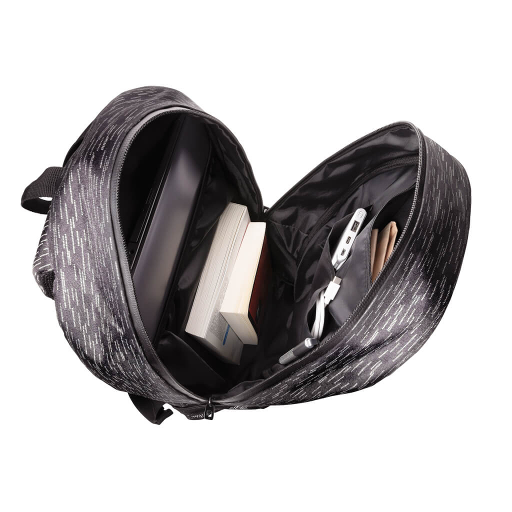 AWARE™ RPET Reflective laptop backpack - Image 7