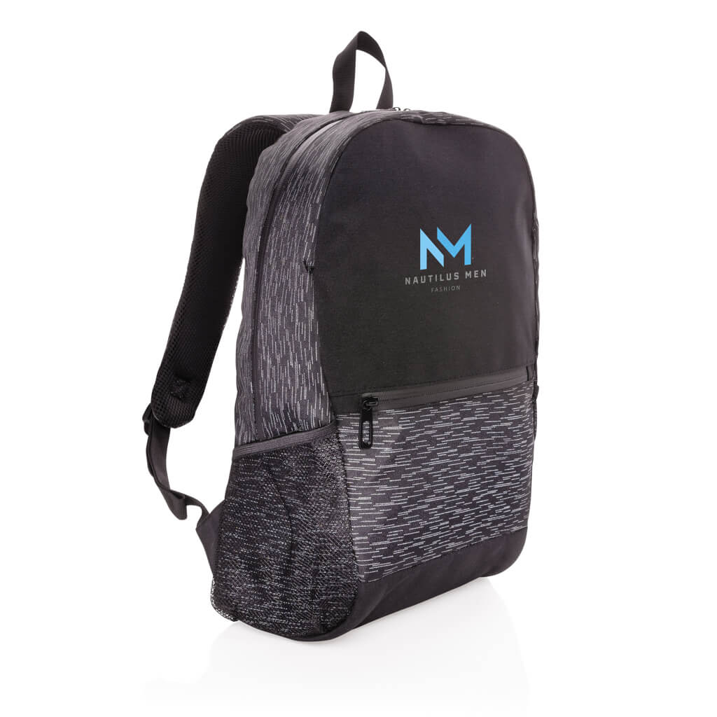AWARE™ RPET Reflective laptop backpack - Image 8