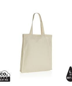 Impact AWARE™ Recycled cotton tote w/bottom 145g