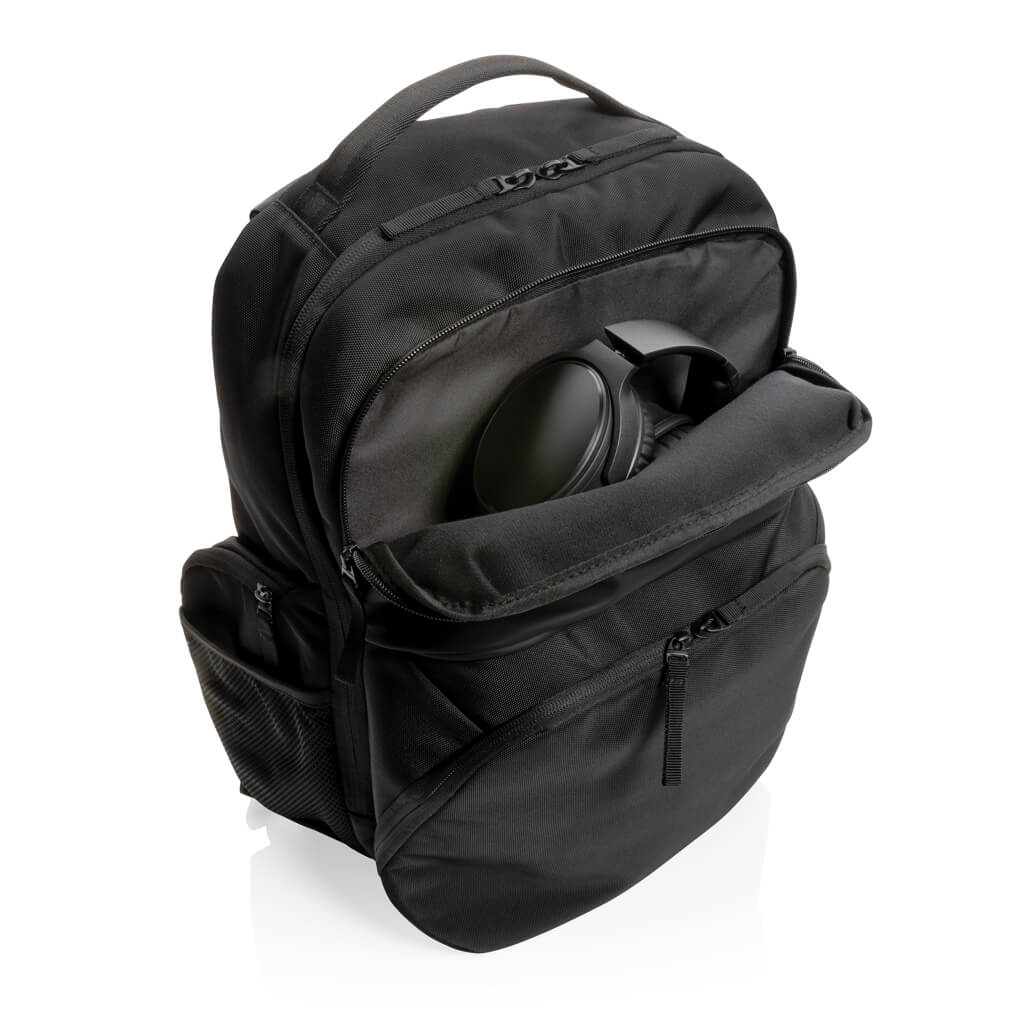 Swiss Peak AWARE™ RPET 15.6 inch commuter backpack - Image 7
