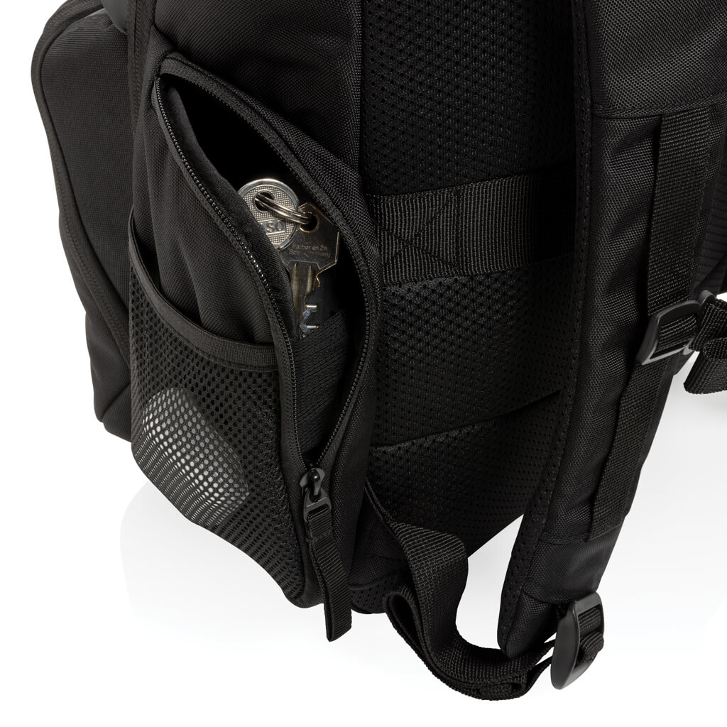 Swiss Peak AWARE™ RPET 15.6 inch commuter backpack - Image 9