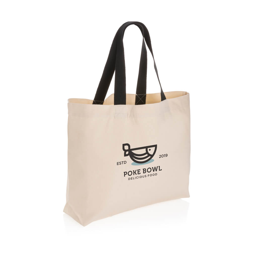 Impact Aware™ 240 gsm rcanvas large tote undyed - Image 4