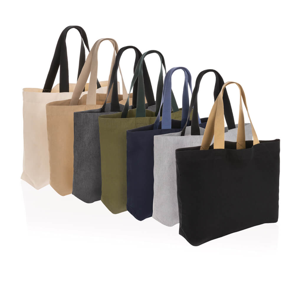 Impact Aware™ 240 gsm rcanvas large tote undyed - Image 15