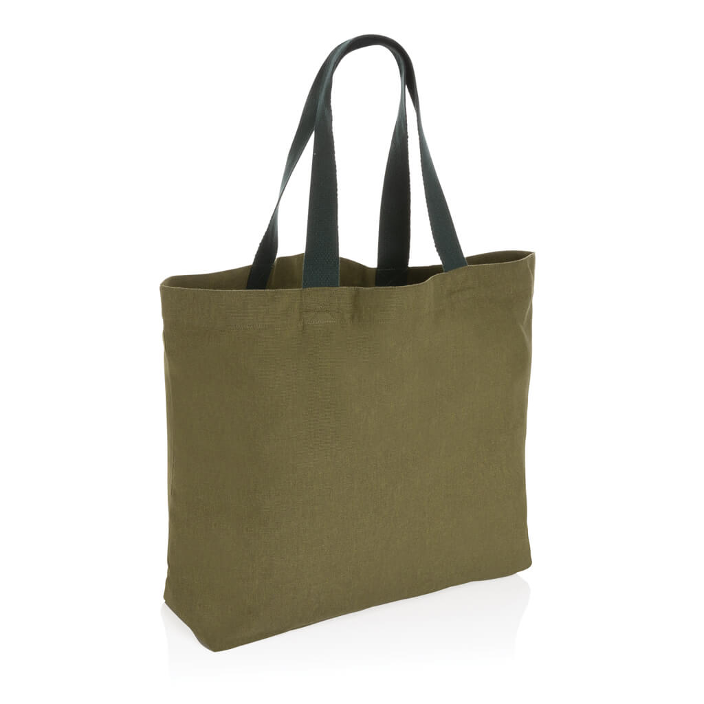 Impact Aware™ 240 gsm rcanvas large tote undyed - Image 23