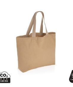 Impact Aware™ 240 gsm rcanvas large tote undyed