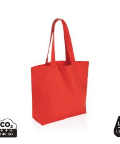 Impact Aware™ 240 gsm rcanvas shopper w/pocket