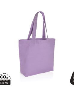 Impact Aware™ 240 gsm rcanvas shopper w/pocket