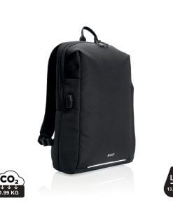 Swiss Peak AWARE™ RFID and USB laptop backpack