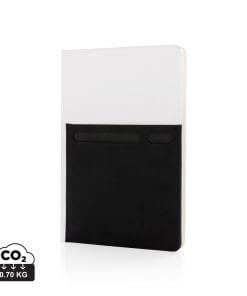 A5 Deluxe notebook with smart pockets