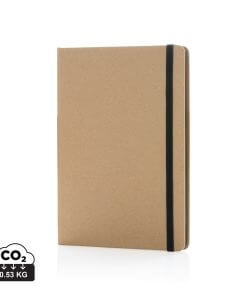 A5 recycled kraft notebook