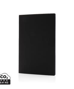 Softcover PU notebook with coloured edge