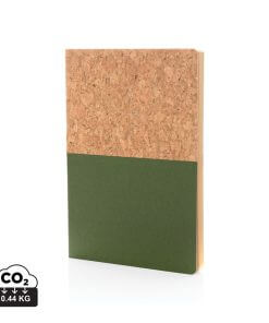 A5 cork & kraft notebook