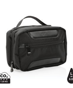 Swiss Peak AWARE™ RPET Voyager toiletry bag