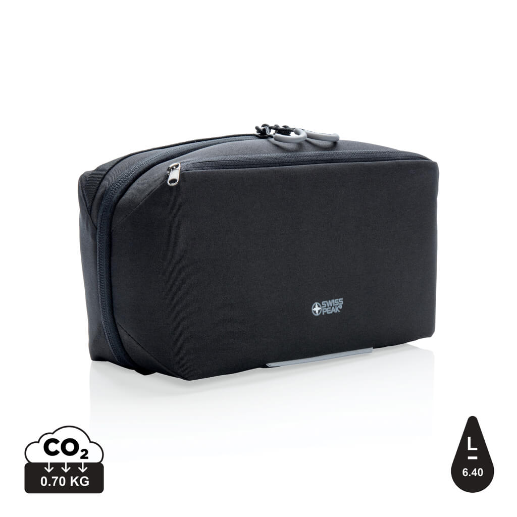 Swiss Peak AWARE™ toiletry bag PVC free