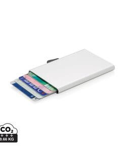 C-Secure aluminium RFID card holder