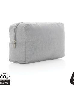 Impact Aware™ 285 gsm rcanvas toiletry bag undyed