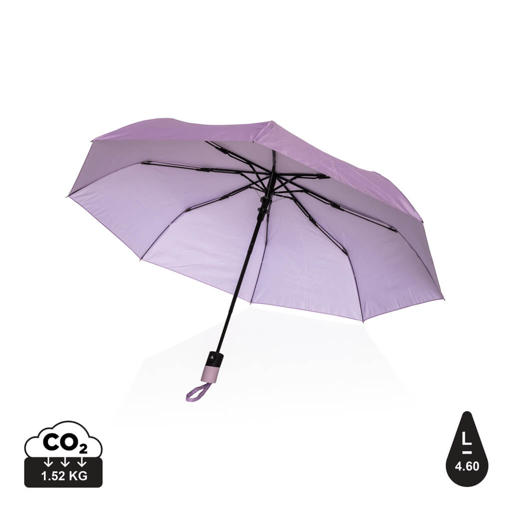 21" Impact AWARE™ 190T mini auto open umbrella