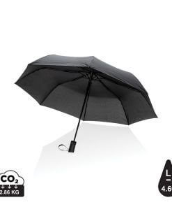 21" Impact AWARE™ RPET 190T mini auto open umbrella