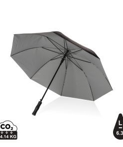 27" Impact AWARE™ RPET 190T dual colour auto open umbrella