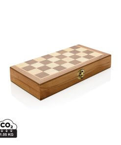 Luxury wooden foldable chess set