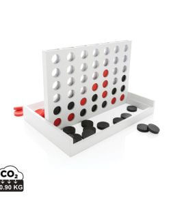 Connect four wooden game