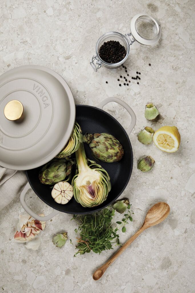 VINGA Monte enameled cast iron sauté pan - Image 16