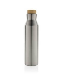 Gaia RCS certified recycled stainless steel vacuum bottle