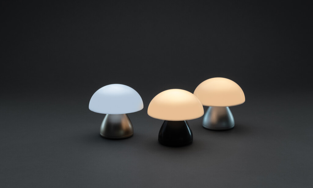 Luming RCS recycled plastic USB re-chargeable table lamp - Image 4