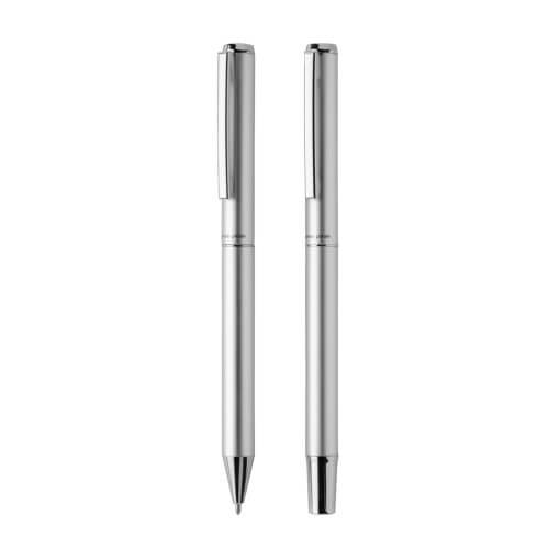 Swiss Peak Cedar RCS certified recycled aluminum pen set