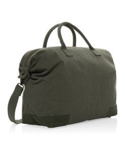 Kezar AWARE™ 500 gsm recycled canvas deluxe weekend bag