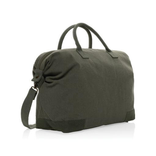 Kezar AWARE™ 500 gsm recycled canvas deluxe weekend bag