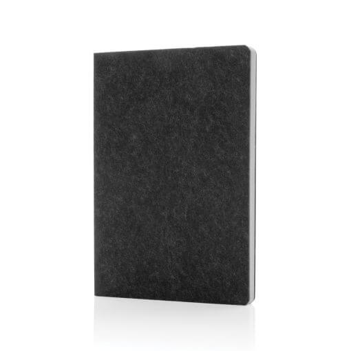 Phrase GRS certified recycled felt A5 notebook