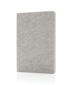 Phrase GRS certified recycled felt A5 notebook