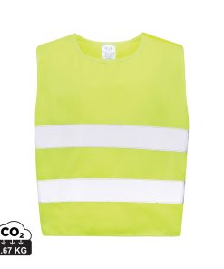 GRS recycled PET high-visibility safety vest 3-6 years