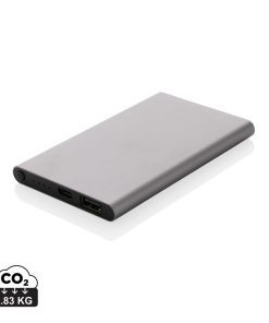 RCS recycled plastic/aluminum 4000 mah powerbank with type C