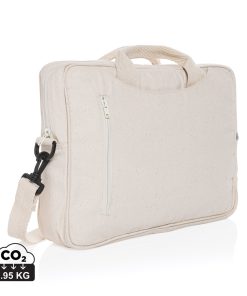 Laluka AWARE™ recycled cotton 15.4 inch laptop bag