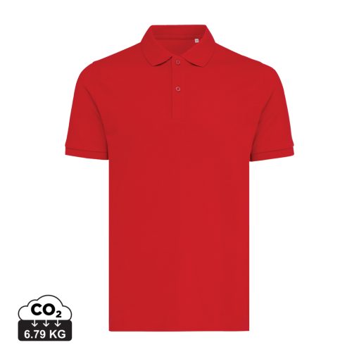 Iqoniq Yosemite recycled cotton pique polo