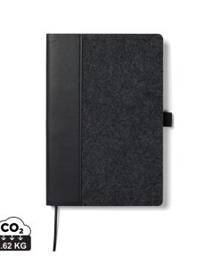 VINGA Albon GRS recycled felt notebook