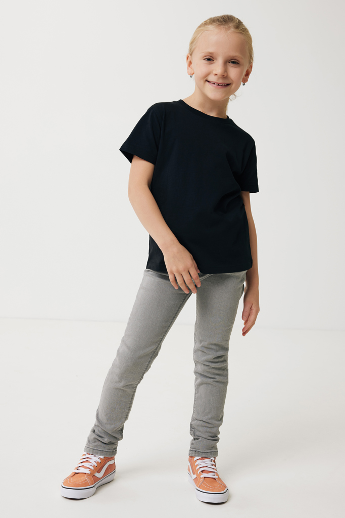 Iqoniq Koli kids lightweight recycled cotton t-shirt - Image 34