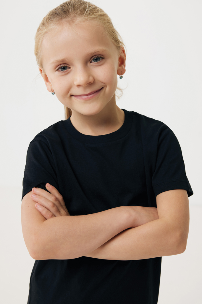 Iqoniq Koli kids lightweight recycled cotton t-shirt - Image 63