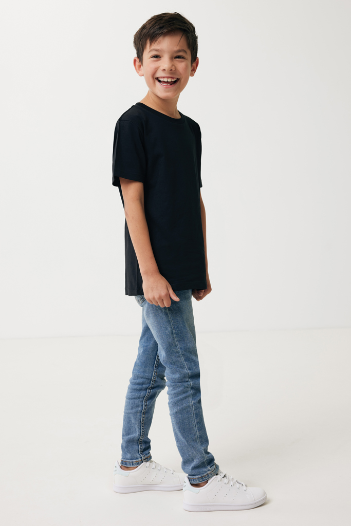 Iqoniq Koli kids lightweight recycled cotton t-shirt - Image 57