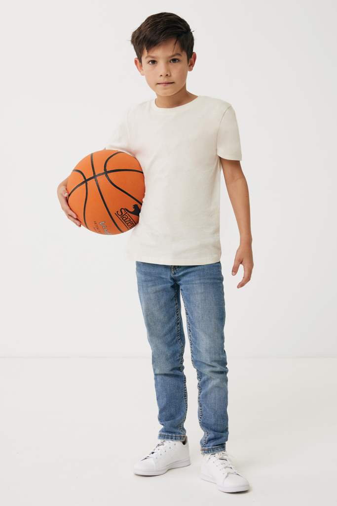 Iqoniq Koli kids lightweight recycled cotton t-shirt - Image 170