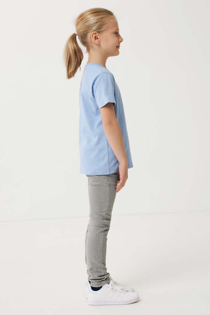 Iqoniq Koli kids lightweight recycled cotton t-shirt - Image 247
