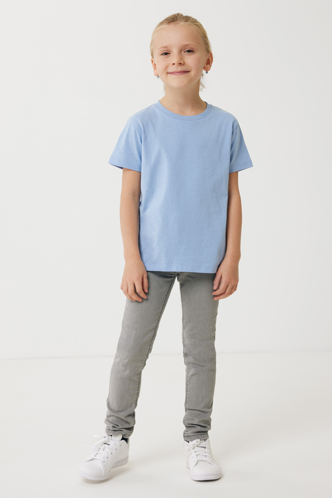 Iqoniq Koli kids lightweight recycled cotton t-shirt - Image 290