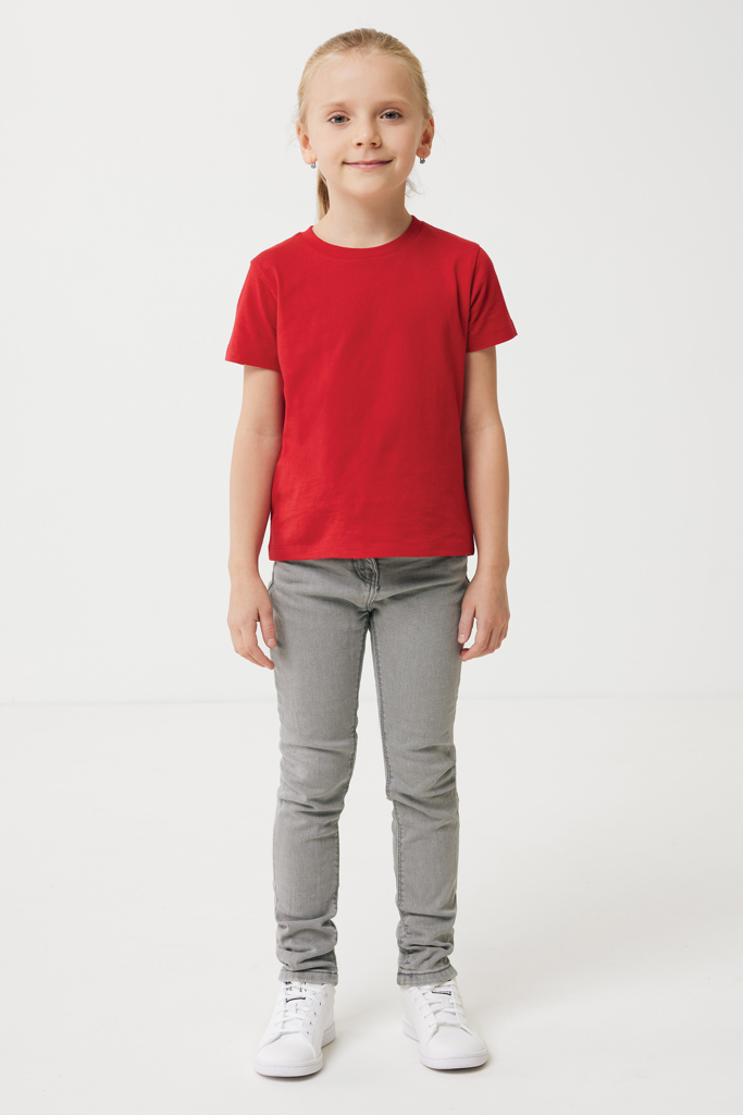 Iqoniq Koli kids lightweight recycled cotton t-shirt - Image 373