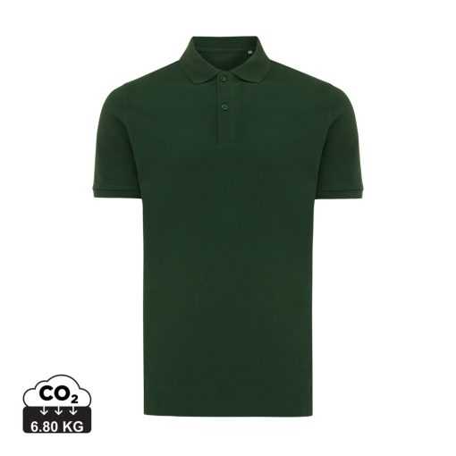 Iqoniq Yosemite recycled cotton pique polo