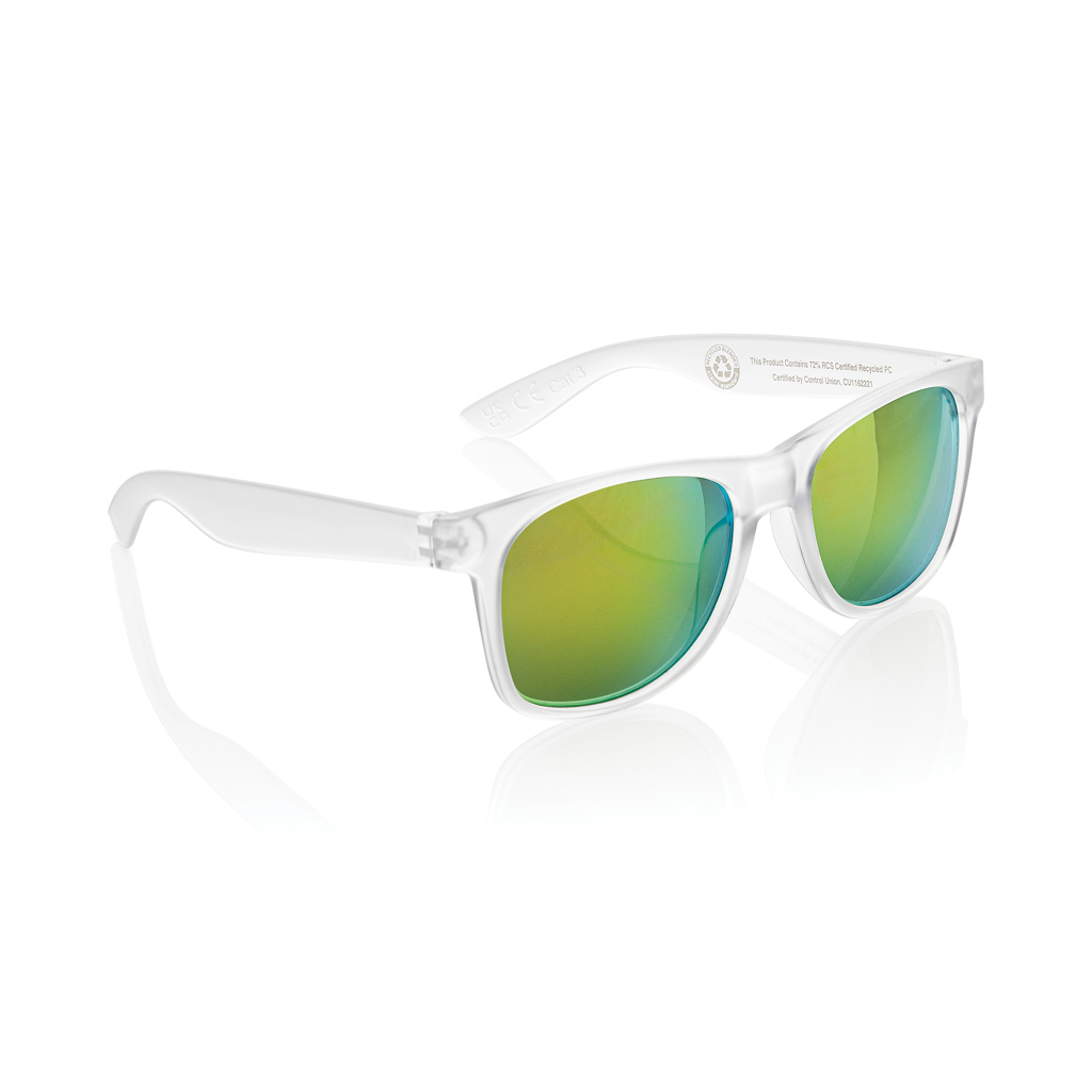 Gleam RCS recycled PC mirror lens sunglasses